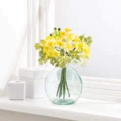 Artificial Yellow Primula And Narcissi Stems