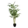 Artificial Bamboo Tree In Black Plant Pot