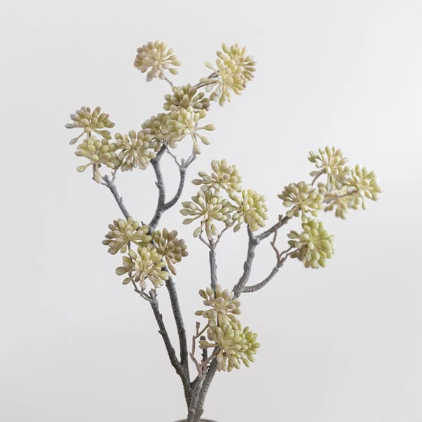 Artificial Autumn Elderberry In Glass Vase - Image 2