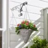 Artificial Petunia Plant In Hanging Basket