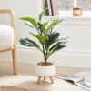 Artificial Fiddle Leaf Fig In Footed Plant Pot