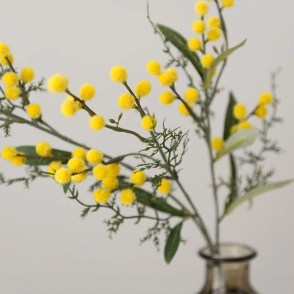 Artificial Yellow Mimosa Stem - Image 4