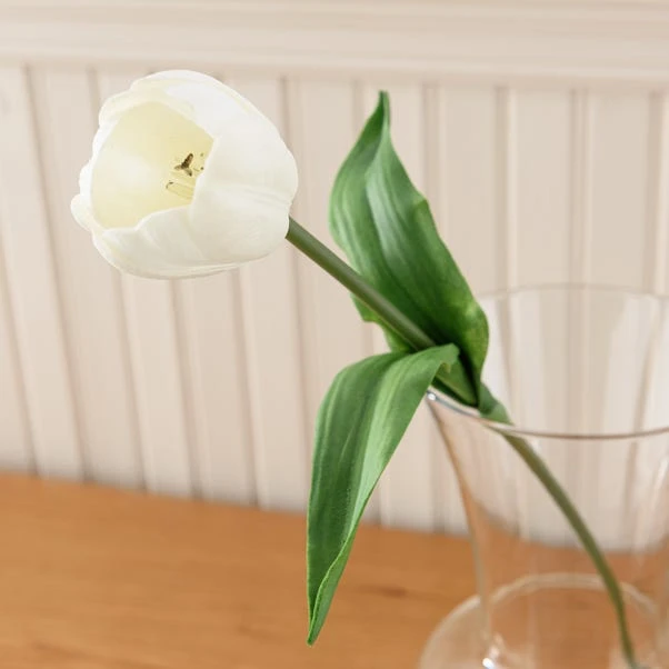 Artificial Cream Tulip Stem - Image 2