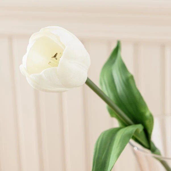 Artificial Cream Tulip Stem - Image 3