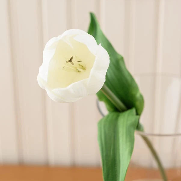 Artificial Cream Tulip Stem - Image 5