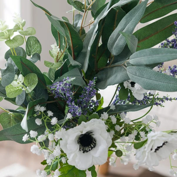 Artificial Anemone & Berries Letterbox Bouquet - Image 3