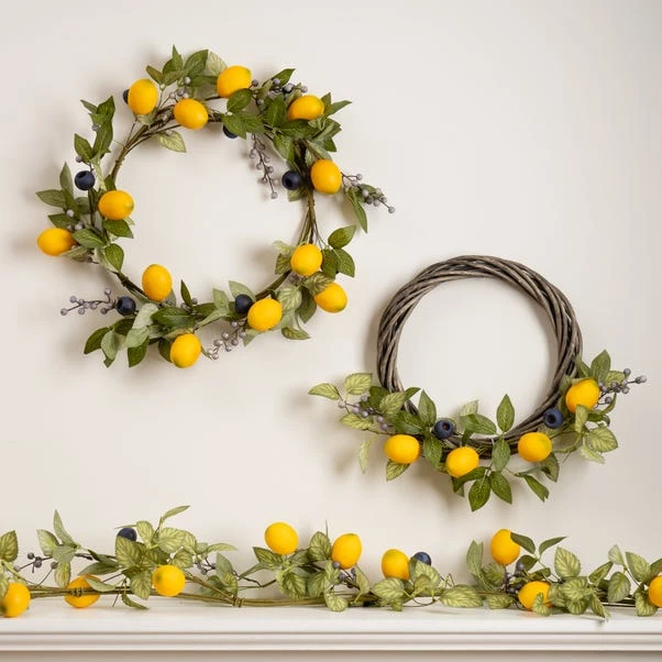 Artificial Lemon & Berry Garland - Image 4